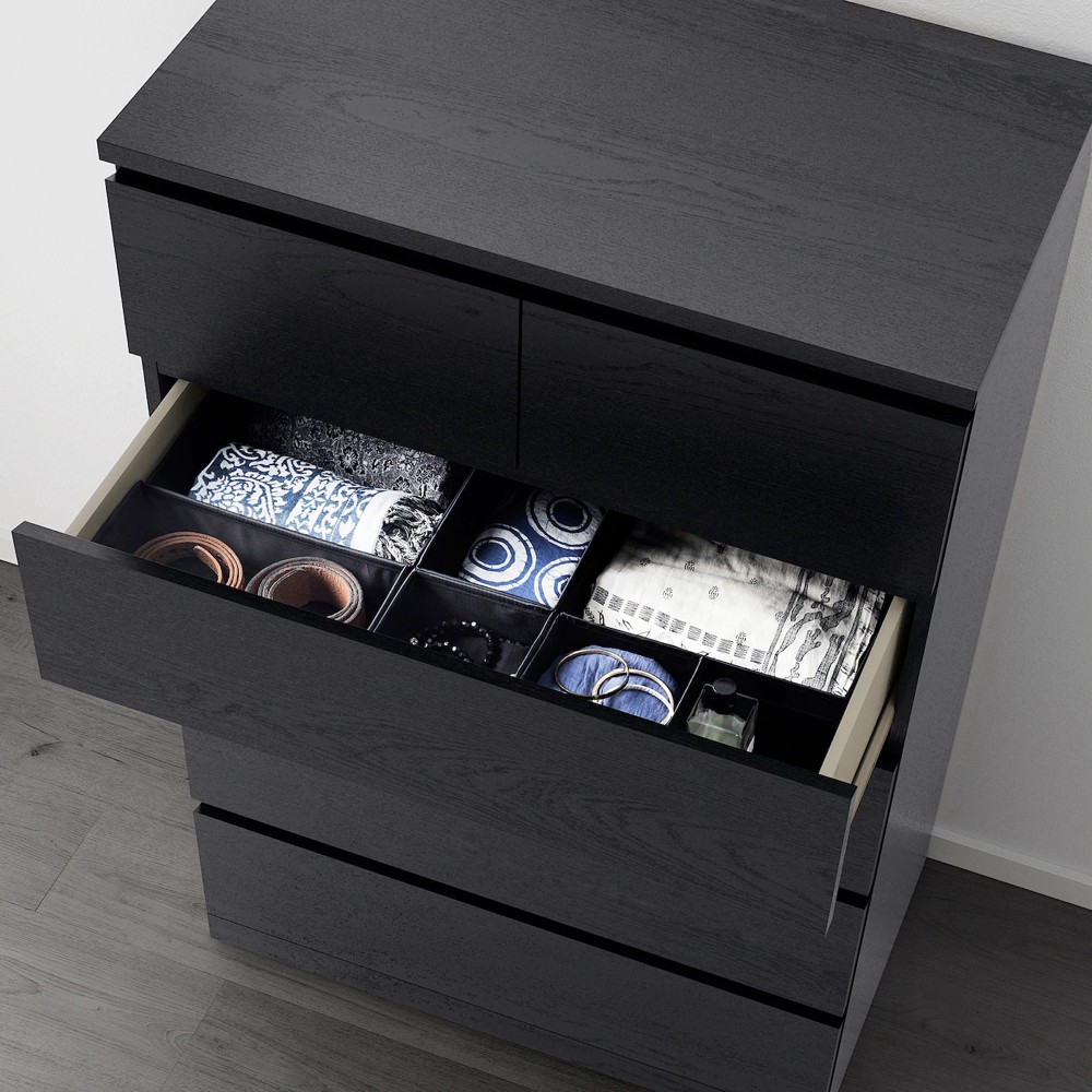 Tủ đựng đồ MDF cao cấp MALM 5 ngăn kéo, thiết kế IKEA kiểu dáng phong cách Bắc Âu hiện đại - DRA_003 | BigBuy360 - bigbuy360.vn
