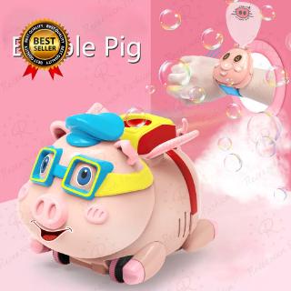 Bộ Đồ Chơi Điều Khiển Từ Xa Heo Con Có Đèn Led Và Nhạc Vui Nhộn Cho Bé