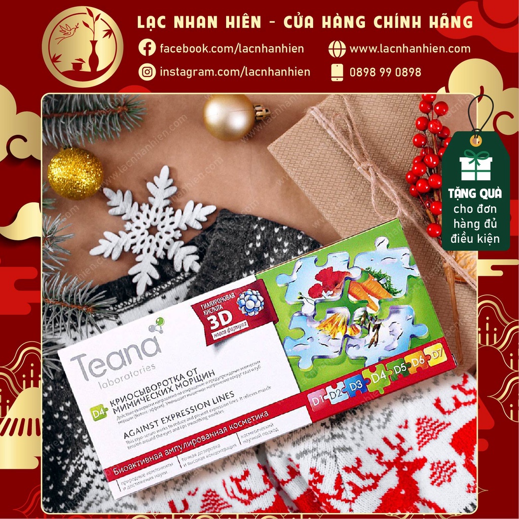 TINH CHẤT CHỐNG NHĂN TEANA D4 AGAINST EXPRESSION LINES
