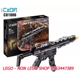 Lego CaDa C81006 ( Xếp hình lego technic  Mp5 -  617 mảnh )