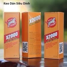 Keo x2000 siêu dính keo dán đa năng Thái Lan chính hãng dán gỗ, dán giày dép, dán thủy tính, dán nhựa, dán gốm sứ