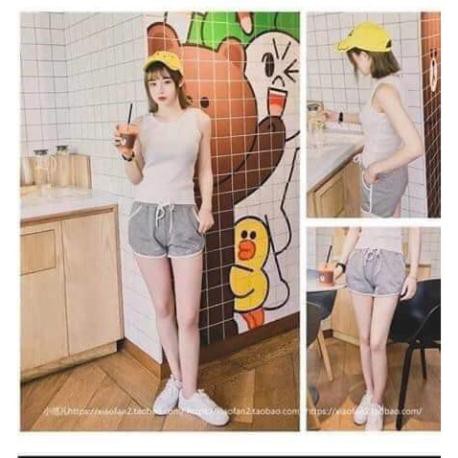 Quần shorts nữ, quần đùi măc nhà, chất coton mát mịn. sẵn 3 màu/ freesire | BigBuy360 - bigbuy360.vn