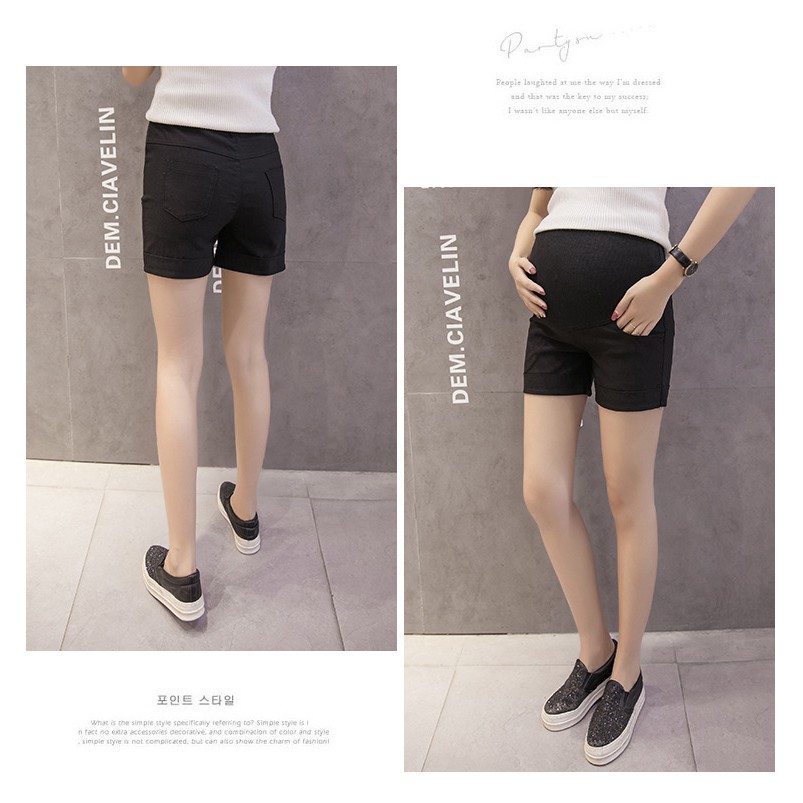 Quần bầu, quần đùi bầu kaki co giãn thoải mái QDD03