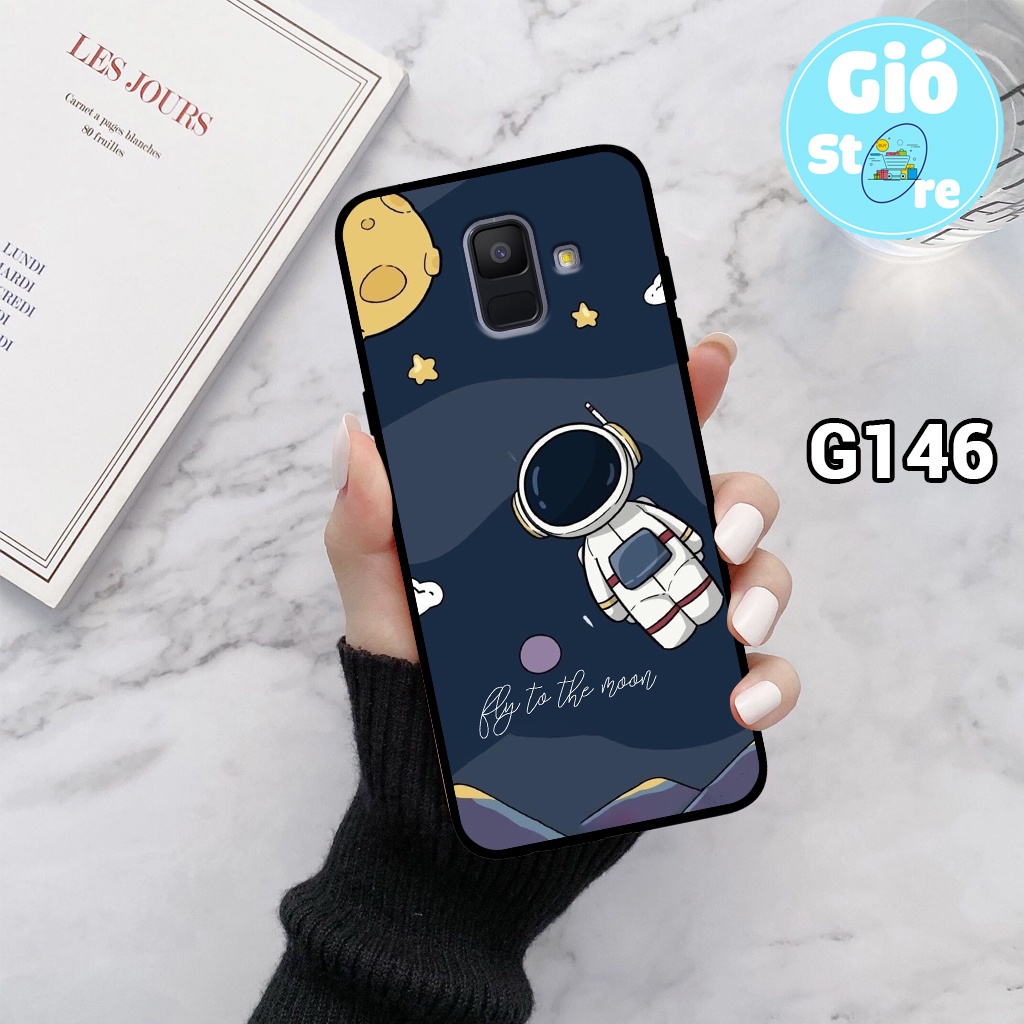 Ốp lưng SAMSUNG A6/ A6+/ A8/ A8+/ J6/ J6+ - Ốp điện thoại SAMSUNG in hình vũ trụ,phi hành gia,lưng nhựa cứng viền dẻo