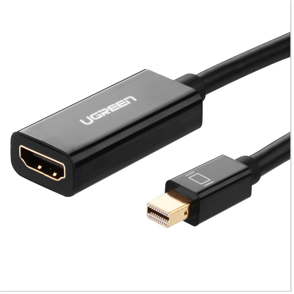 Cáp chuyển Mini Displayport sang HDMI cao cấp  Full HD ((Thunderbolt To HDMI) Ugreen 10460 - Hàng Chính Hãng