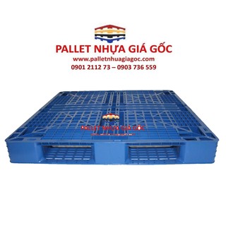 PALLET NHỰA LÓT SÀN KHO LẠNH 110 X 110 X 12,5 CM, TIÊU CHUẨN NHẬT BẢN, MỚI 100%