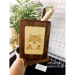 Hộp cắm bút để bàn