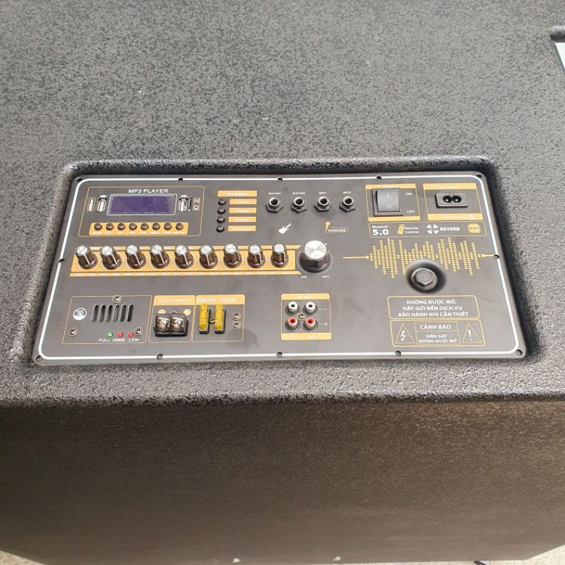 Bo Mạch Loa Kéo Nguồn Xuyến 5 Tấc Đánh 2 Bass 40 Mạnh Mẽ Echo Reverb EQ