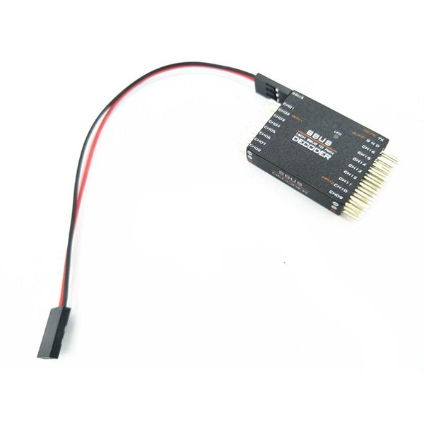 Mô đun giải mã SBUS sang PWM/PPM cho bộ truyền nhận tín hiệu Futaba Frsky