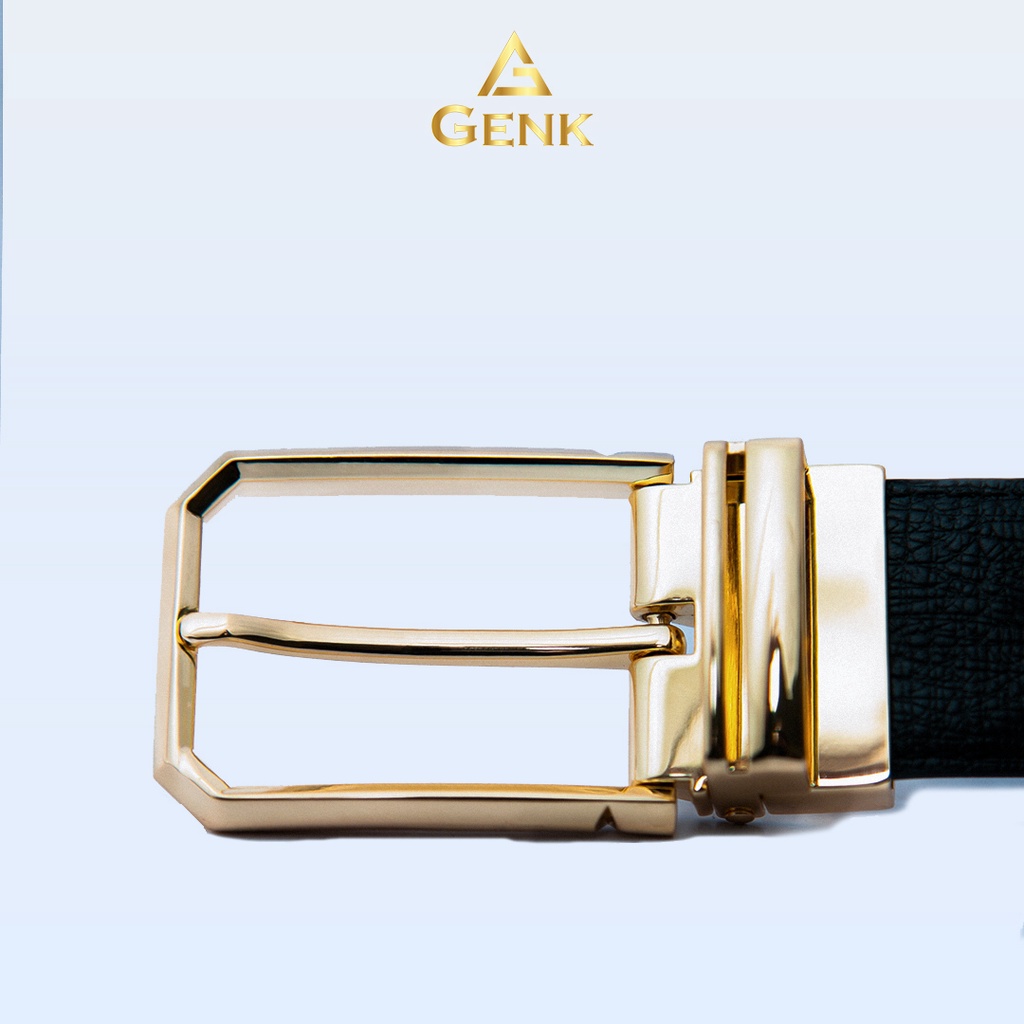 Thắt Lưng Nam Da Nappa Nguyên Thuỷ Cao Cấp Thương Hiệu Genk - GDN07