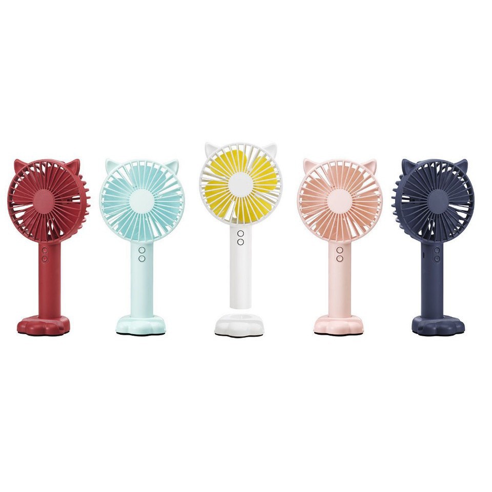 Quạt Cầm Tay Mini N10 Handy Fan 3in1 - Quạt - Đèn - Giá Đỡ Điện Thoại