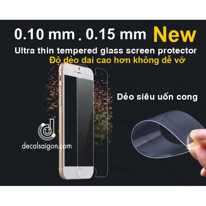 Cường lực iP Remax siêu mỏng 0,1mm độ đàn hồi cao có thể uốn cong - Beetech