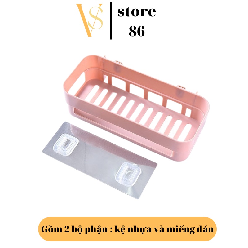 Kệ Đựng Đồ Phòng Tắm, Nhà Bếp Đa Năng Chất Liệu Nhựa Dẻo Cực Hot