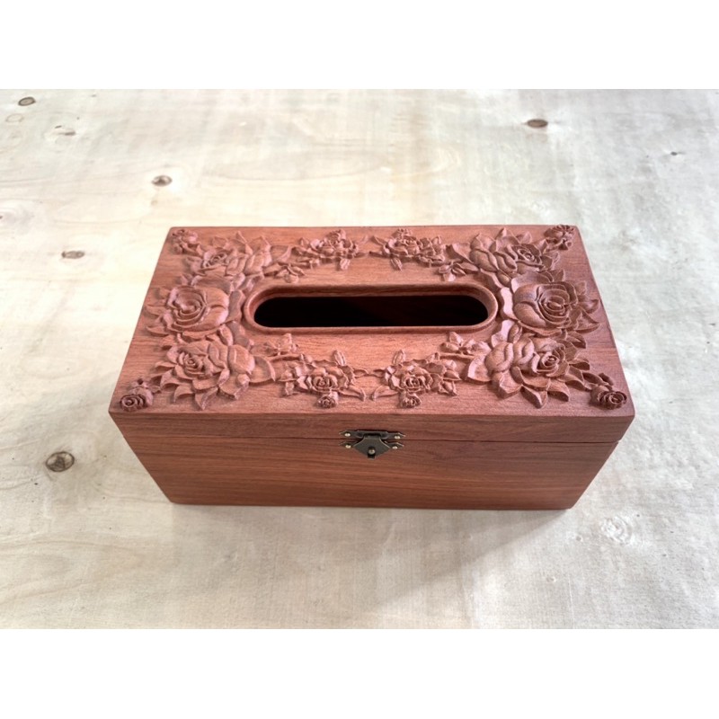 Hộp Giấy Ăn Trạm Hoa Hồng | BigBuy360 - bigbuy360.vn