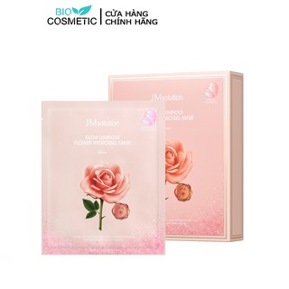 Mặt nạ thạch JMSolution Glow Luminous Flower Hydrogel Mask Rose hoa hồng thư giãn da 30ml