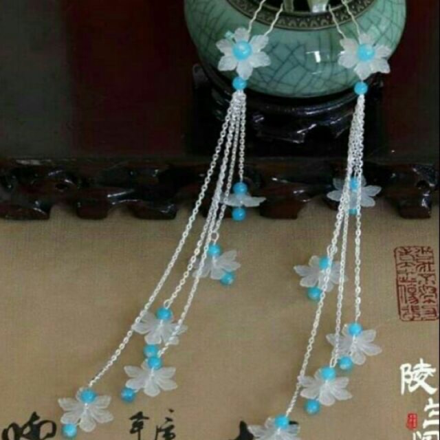 Trâm đôi cổ trang siêu xinh