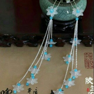 Trâm đôi cổ trang siêu xinh