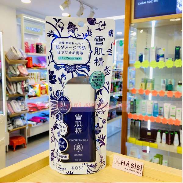 Chống Nắng Dạng Sữa KOSÉ SEKKISEI SKINCARE UV MILK SPF50+/PA++++ 60g