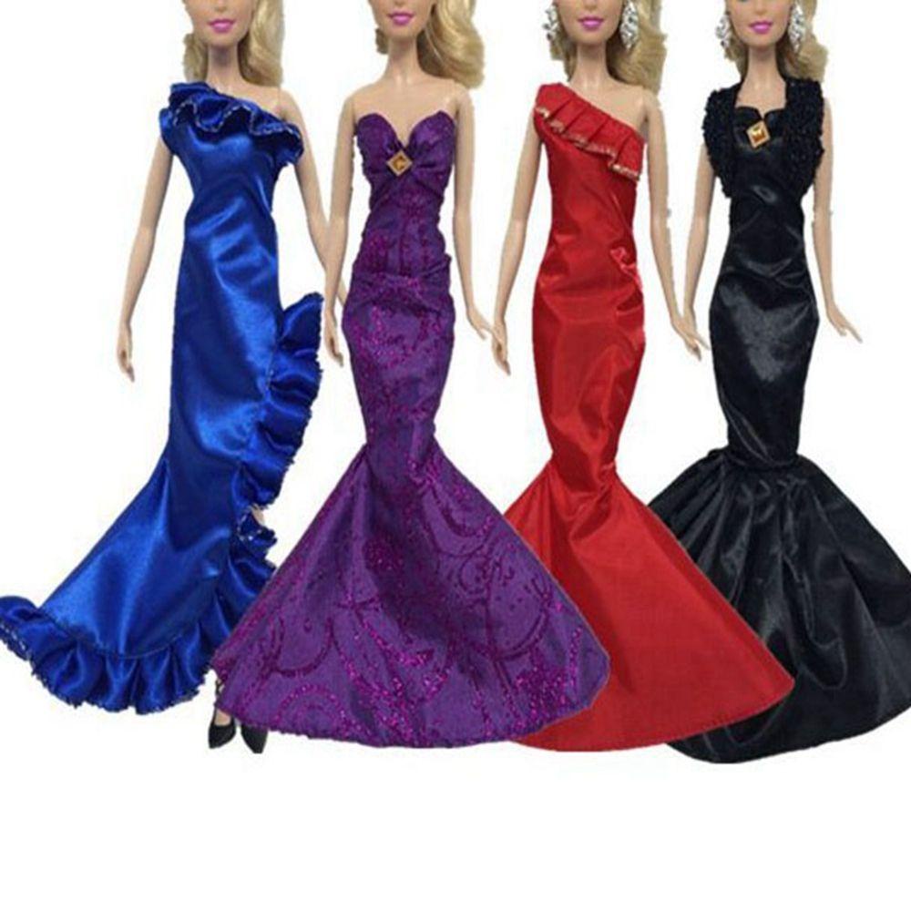 Đầm Hoa Xinh Xắn 30cm Cho Búp Bê Barbie