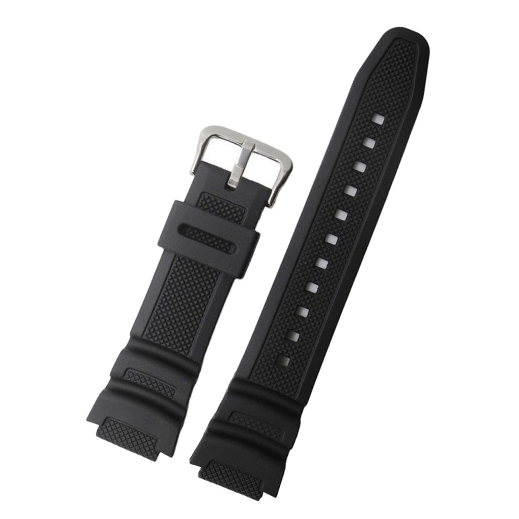 Dây Đeo Màu Đen Thay Thế Cho Đồng Hồ Casio SGW-400H SGW-500H MRW-200H Enjoylife