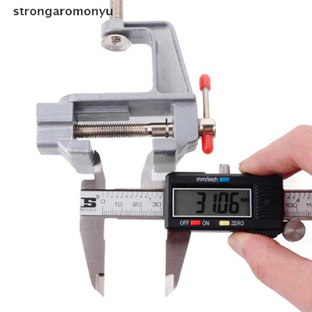 Ê tô kẹp bàn mini có thể xoay tiện dụng