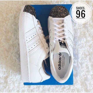 |Ảnh thật| Adidas SuperStar 80s White Metal Toe