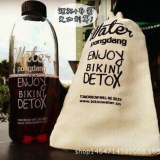 Bình nước detox