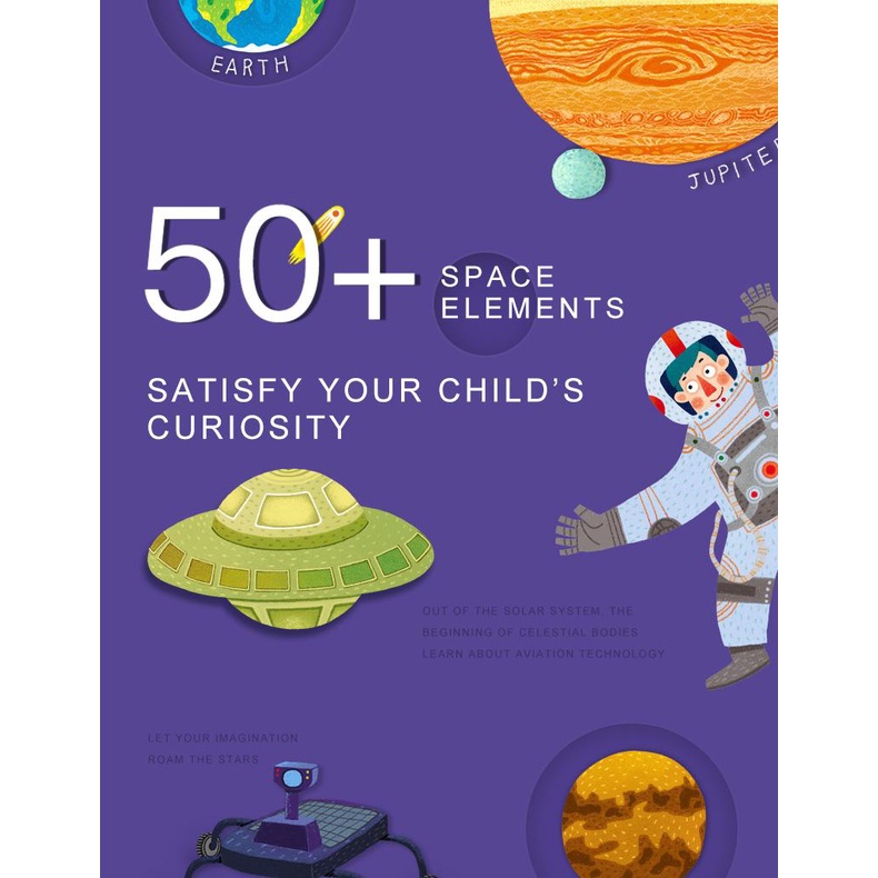 BỘ XẾP HÌNH KHÔNG GIAN WANDERING THROUGH THE SPACE-MIDEER-CHÍNH HÃNG