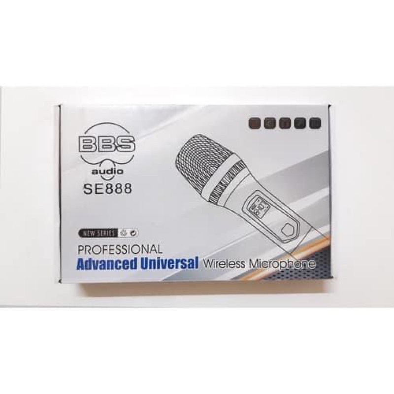 Bộ micro đôi karaoke ko dây BBS SE888