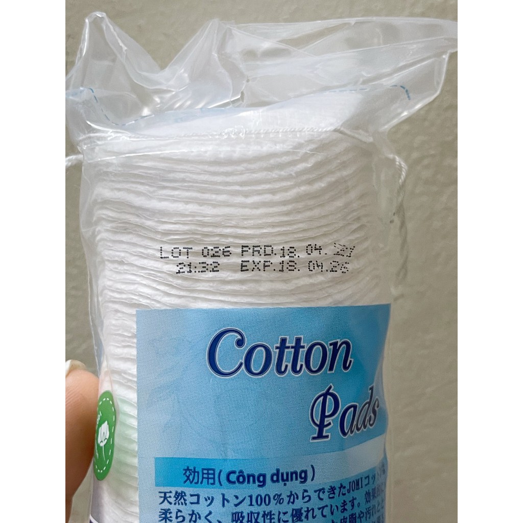 [NHẬT BẢN] Bông Tẩy Trang Cao Cấp Jomi Cotton Pads (Túi120 Miếng)