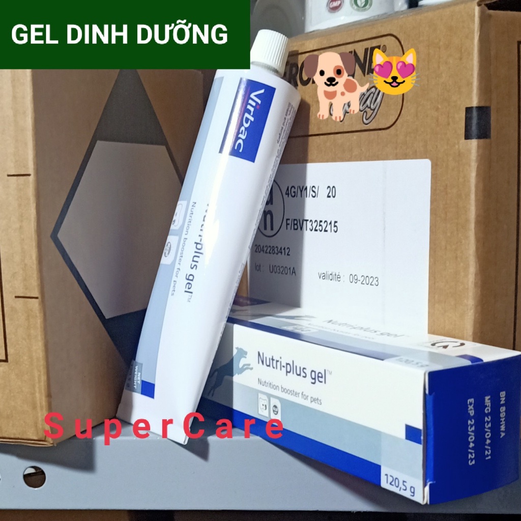 Gel Dinh Dưỡng Cho Chó Mèo - NUTRI PLUS GEL ( tuyp 120g )