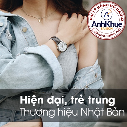 Đồng Hồ Nữ Casio LTP-1314L-7AVDF - Dây Da - Chính Hãng