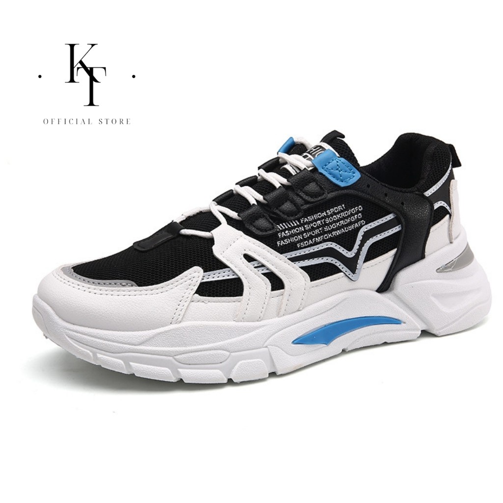 Giày nam ulzzang phản quang độn đế cao 5cm vải mềm thoáng chân cá tính size 39 đến 43 BITAMO G42 | BigBuy360 - bigbuy360.vn