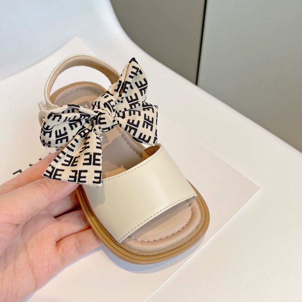 Hàng Mới Về [Hàng Mới Về] Sandal Hở Ngón Đế Mềm Thoải Mái Thời Trang Mùa Hè Phong Cách Hàn Quốc Cho Bé Gái