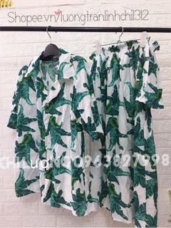 Set váy đôi đi biển