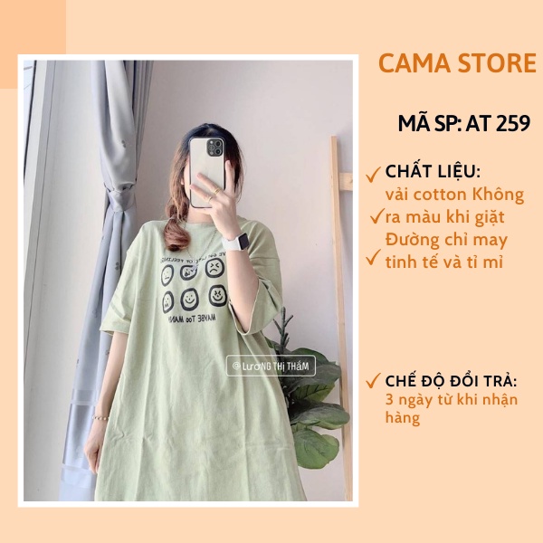 Áo thun nam nữ unisex form rộng tay ngắn in hình cổ tròn AT259