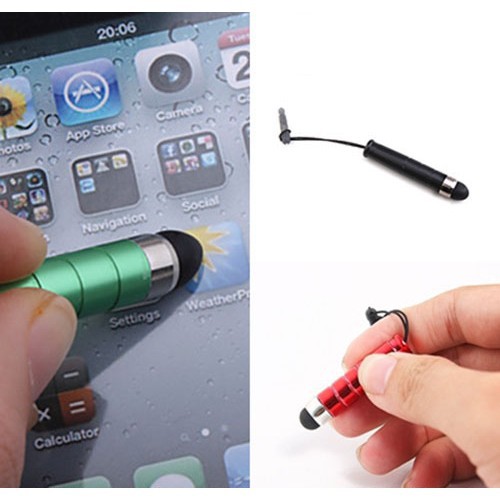 Bút Cảm Ứng Mini Giá Rẻ - Siêu Nhỏ Gọn - Jack 3.5mm Chống Bụi Cho Smartphone