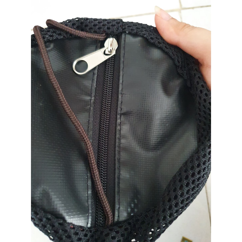 Túi giỏ đựng mồi câu cá dế giun sâu nhái