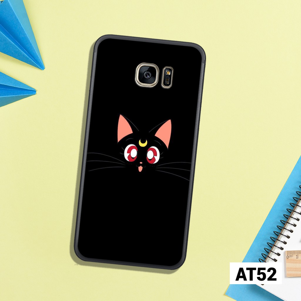 Ốp lưng Samsung in hình mèo cute cho Samsung Note 5 - S6 - S6 Edge S7 - S7 Edge