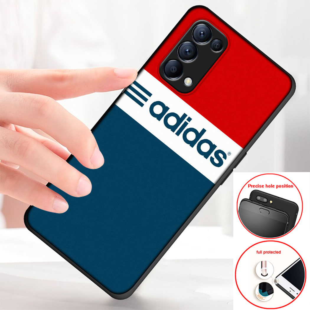 Mềm Ốp Lưng Adidas Nhiều Mẫu Mã Cho Điện Thoại Oppo F11 R17 Pro F1 Plus R9 A5 A9 R9s R15 A1k Iqi93