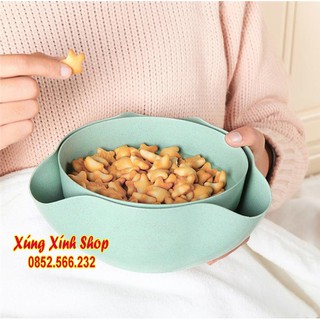 Bát có khay để vỏ