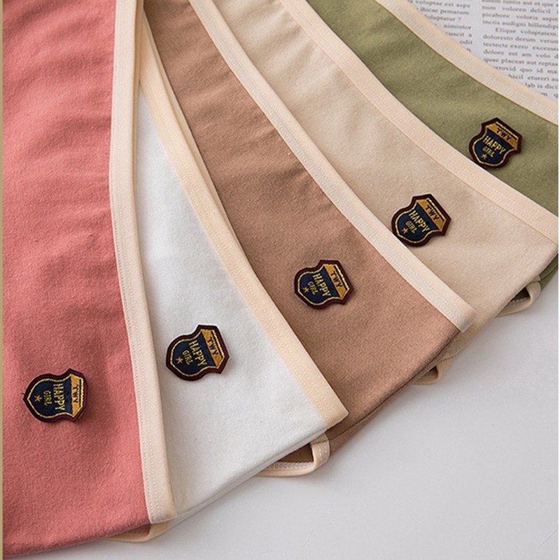 Quần Lót Nữ Cotton Lụa Lucky Girl ( Được Chọn Màu ) - QL Cotton Happy Girl