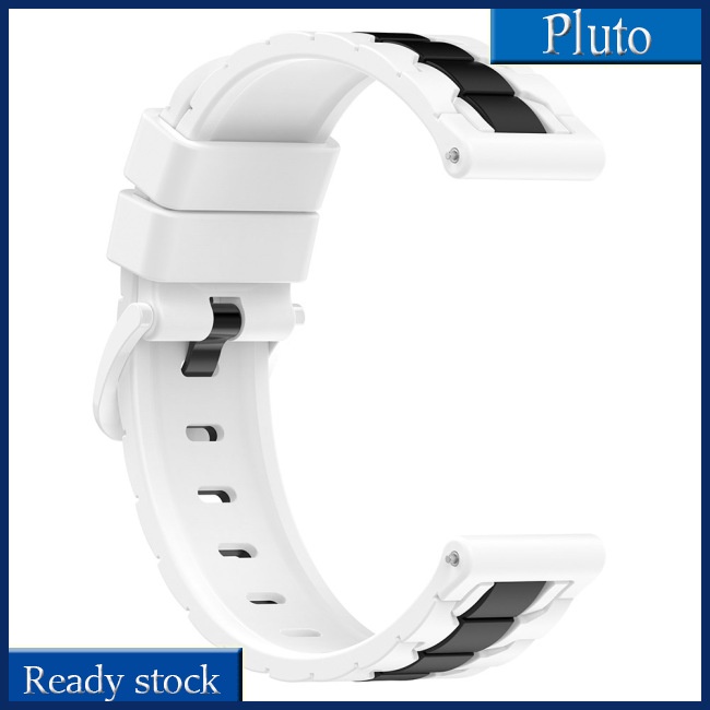 Mới Dây Đeo Silicon Hai Màu 20mm Cho Đồng Hồ Thông Minh Samsung Galaxy Watch5 Watch4