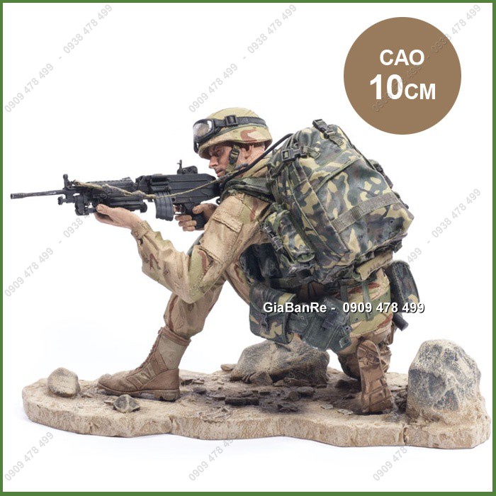 MÔ HÌNH NHÂN VẬT CAO CẤP - LÍNH MCFARLANE RANGER - ĐẠI LIÊN M249 - 7402.2