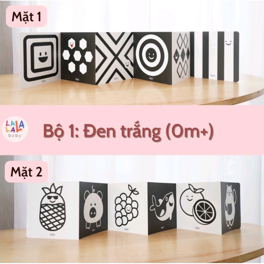 Bộ thẻ GẤP KÍCH THÍCH THỊ GIÁC CHO BÉ