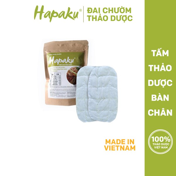 Tấm Thảo Dược Của Đai Chườm Bàn Chân Cắm Điện Hapaku