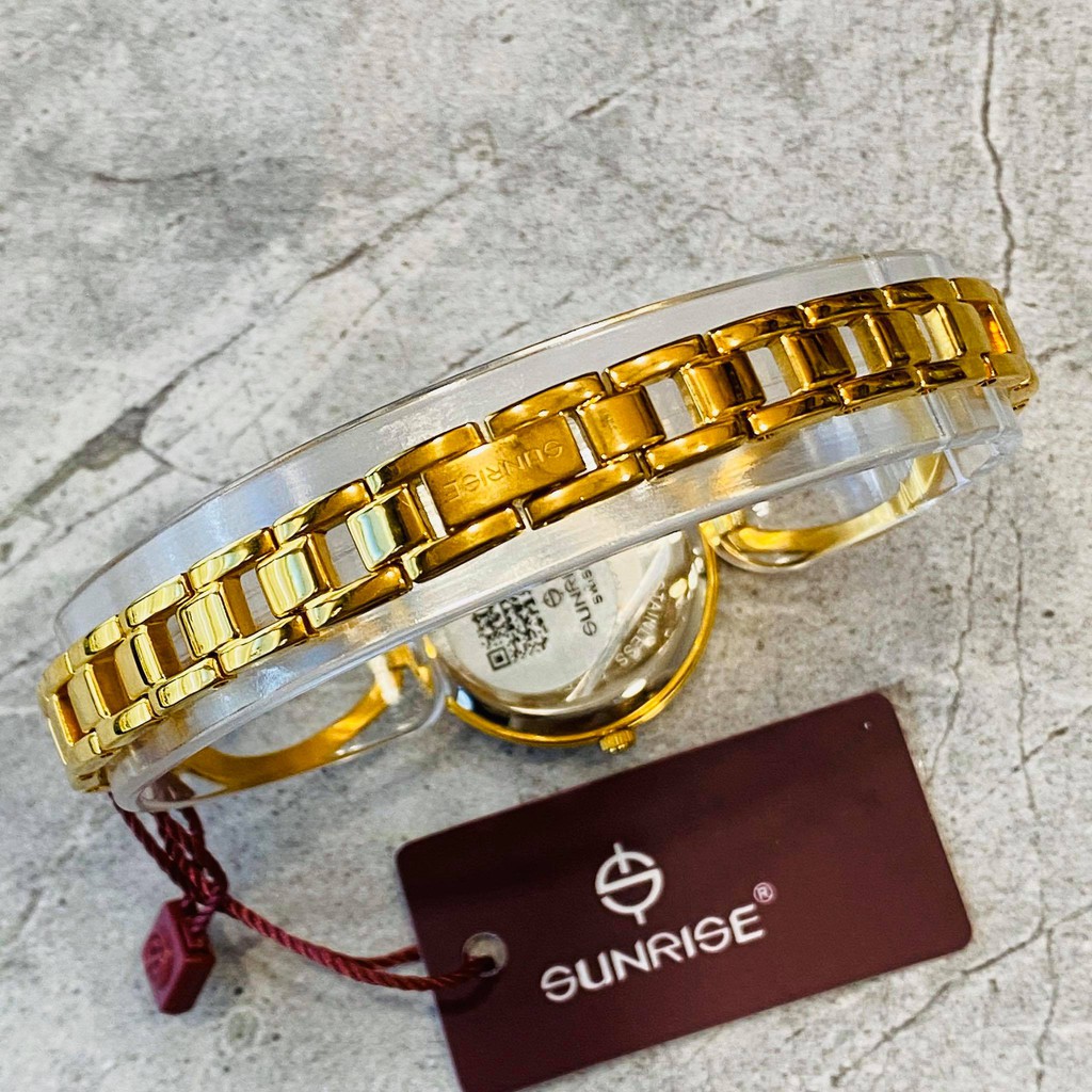 Đồng hồ Sunrise nữ chính hãng Nhật Bản L9954.AA.G.X - kính saphire chống trầy - bảo
