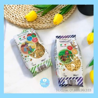 Nui ăn dăm hữu cơ hình vỏ sò/hình chữ bé 8th 10th+ trở lên