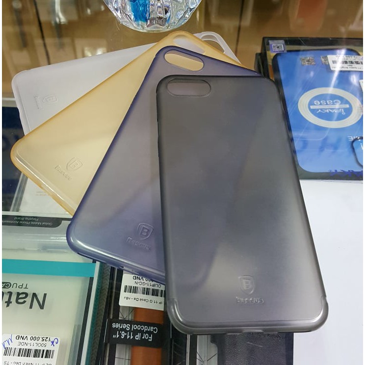 - Ốp Lưng iPhone 7 Nhám Siêu Mỏng Hiệu Baseus