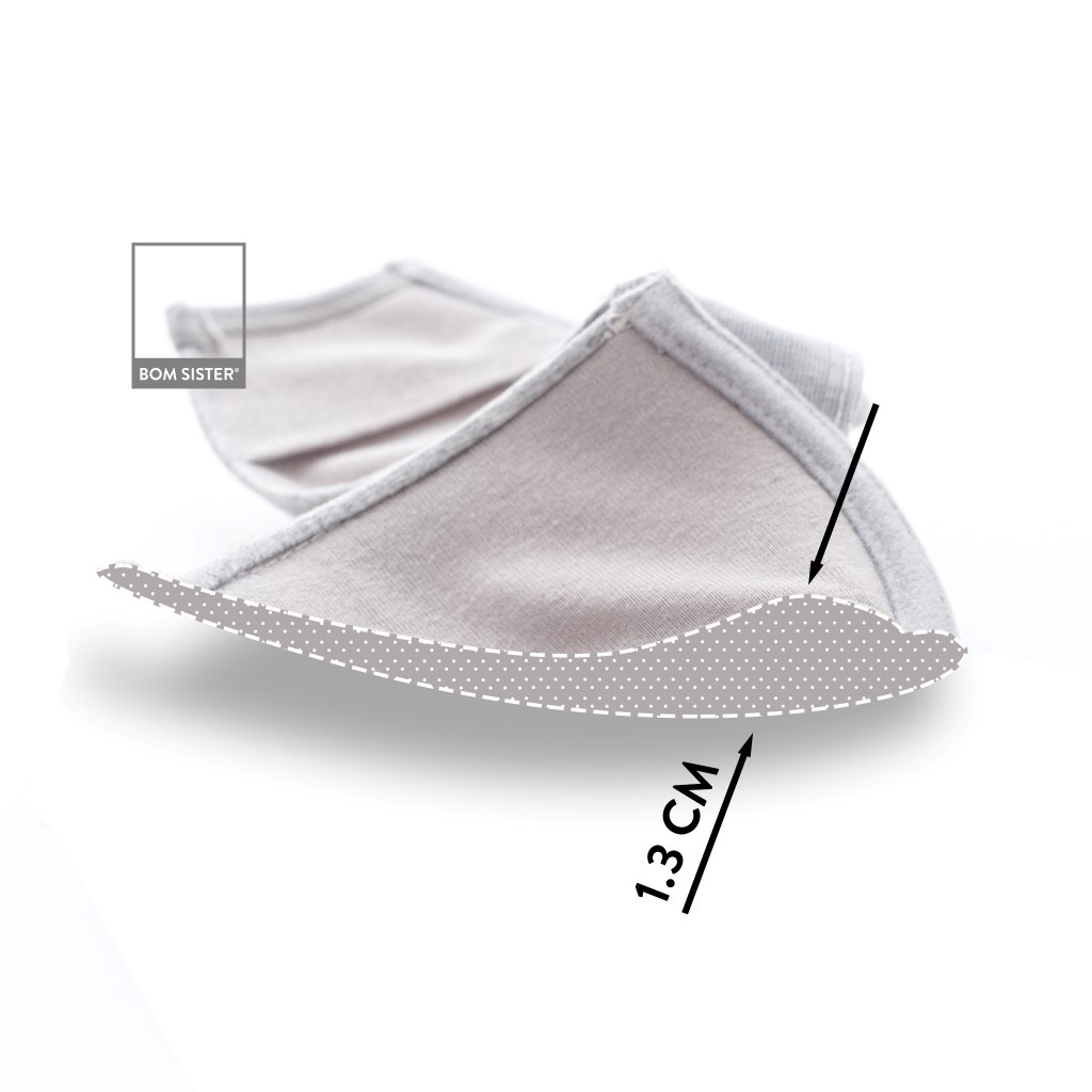 [Mã FARSBRBOM1 giảm 10% đơn 99K] Áo lót mút mỏng có gọng cotton màu trơn nâng ngực tự nhiên BOM SISTER A8006 | BigBuy360 - bigbuy360.vn